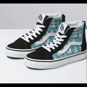 Vans Llmas kids SK8-Hi Zip Sneakers. Size 2.5